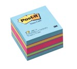 POSTIT 2056RC NOTE CUBE 76 X 76MM RIBBON CANDY