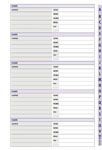DEBDEN DAYPLANNER DESK EDITION REFILL REFILL AZ TABS DESK SIZE