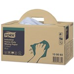 TORK 130083 INDUSTRIAL HEAVY DUTY WIPING PAPER 3 PLY BLUE BOX 200