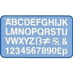 HELIX LETTER STENCIL 30MM