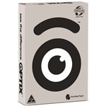 OPTIX COLOURED A4 COPY PAPER 80GSM ZENA GREY PACK 500 SHEETS