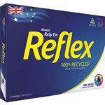 REFLEX   A3 CARBON NEUTRAL 100 RECYCLED COPY PAPER 80GSM WHITE PACK 500 SHEETS