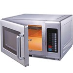 BIRKO COMMERCIAL MICROWAVE 1000 WATT 25 LITRE STAINLESS STEEL