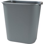 CLEANLINK RUBBISH BIN WITHOUT LID 36 LITRE GREY