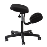 JOBRI DELUXE KNEELING CHAIR BLACK
