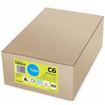TUDOR C6 ENVELOPES SECRETIVE WALLET WINDOWFACE PRESS SEAL 80GSM 114 X 162MM WHITE BOX 500