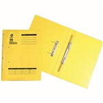 OLYMPIC SPIRAL SPRING TRANSFER FILE FOOLSCAP SUNSHINE PACK 10