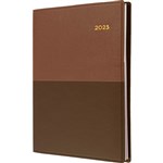 COLLINS 2022 VANESSA DIARY DAY TO PAGE 30 MINUTE A4 TAN