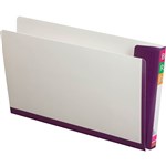 AVERY 165715 FULLVUE SHELF LATERAL FILE 30MM GUSSET PURPLE TAB AND SPINE FOOLSCAP BOX 100