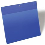 DURABLE LOGISTICS NEODYMIUM MAGNETIC SLEEVE A4 LANDSCAPE BLUE PACK 10