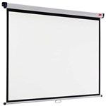 NOBO PROJECTION SCREEN 1610 WALL MOUNT 98 INCH 1750 X 1090MM WHITE