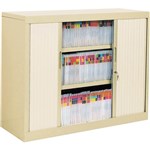 AVERY 20264MAA10123 TAMBOUR CABINET LATERAL FILING PACKAGE 2 SHELVES 1000 X 900 X 500MM MAGNOLIA