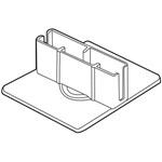 DEFLECTO TICKETCARD HOLDER LARGE CLEAR
