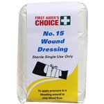 FIRST AIDERS CHOICE WOUND DRESSING SIZE 15