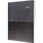 COLLINS 2022 VANESSA DIARY 2 DAYS TO PAGE A5 BLACK