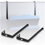 ESSELTE VERTICALMATE PARTITION HANGER CHARCOAL PACK 2