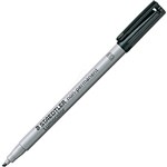 STAEDTLER 312 LUMOCOLOR NONPERMANENT MARKER CHISEL 25MM BLACK