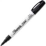 SHARPIE OIL BASED PAINT MARKER BULLET FINE 10MM BLACK PACK 12