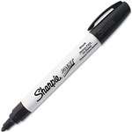 SHARPIE OIL BASED PAINT MARKER BULLET MEDIUM 15MM BLACK PACK 12