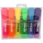 PENLINE PREMIUM HIGHLIGHTER CHISEL WALLET 6