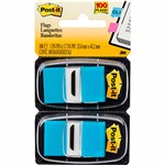 POSTIT 680BB2 FLAGS BRIGHT BLUE TWIN PACK 100