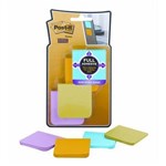 POSTIT F2208SSAU SUPER STICKY FULL ADHESIVE NOTES 51 X 51MM RIO DE JANEIRO PACK 8