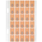 AVERY 44200 LATERAL FILE LABEL TOP TAB YEAR CODE 0 20 X 30MM PINK PACK 150