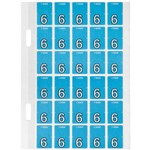 AVERY 44206 LATERAL FILE LABEL TOP TAB YEAR CODE 6 20 X 30MM LIGHT BLUE PACK 150