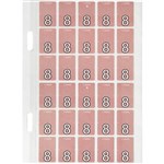 AVERY 44208 LATERAL FILE LABEL TOP TAB YEAR CODE 8 20 X 30MM MAUVE PACK 150