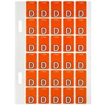 AVERY 44404 LATERAL FILE LABEL TOP TAB D COLOUR CODE 20 X 30MM DARK ORANGE PACK 150