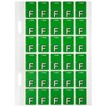 AVERY 44406 LATERAL FILE LABEL TOP TAB F COLOUR CODE 20 X 30MM LIGHT GREEN PACK 150