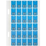 AVERY 44408 LATERAL FILE LABEL TOP TAB H COLOUR CODE 20 X 30MM BLUE PACK 150