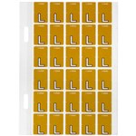 AVERY 44412 LATERAL FILE LABEL TOP TAB L COLOUR CODE 20 X 30MM MUSTARD PACK 150