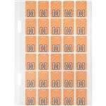 AVERY 44413 LATERAL FILE LABEL TOP TAB M COLOUR CODE 20 X 30MM PINK WITH STRIPE PACK 150