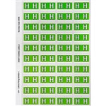 AVERY 44508 LATERAL FILE LABEL SIDE TAB H COLOUR CODE 25 X 42MM LIGHT GREEN PACK 240