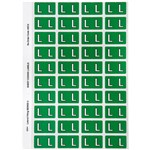 AVERY 44512 LATERAL FILE LABEL SIDE TAB L COLOUR CODE 25 X 42MM DARK GREEN PACK 240