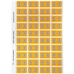 AVERY 44513 LATERAL FILE LABEL SIDE TAB M COLOUR CODE 25 X 42MM YELLOW PACK 240