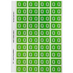 AVERY 44517 LATERAL FILE LABEL SIDE TAB Q COLOUR CODE 25 X 42MM LIGHT GREEN PACK 240
