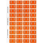 AVERY 44520 LATERAL FILE LABEL SIDE TAB T COLOUR CODE 25 X 42MM ORANGE PACK 240