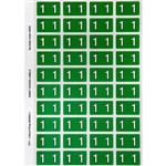 AVERY 44529 LATERAL FILE LABEL SIDE TAB YEAR CODE 1 25 X 42MM DARK GREEN PACK 240
