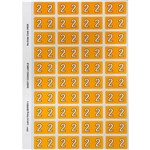 AVERY 44530 LATERAL FILE LABEL SIDE TAB YEAR CODE 2 25 X 42MM ORANGE PACK 240