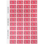 AVERY 44533 LATERAL FILE LABEL SIDE TAB YEAR CODE 5 25 X 42MM PINK PACK 240