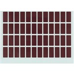 AVERY 44541 LATERAL FILE LABEL BLOCK COLOUR 19 X 42MM BROWN PACK 240