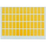 AVERY 44548 LATERAL FILE LABEL BLOCK COLOUR 19 X 42MM YELLOW PACK 240