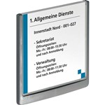 DURABLE CLICK DOOR SIGN HOLDER 149 X 1485MM GREY