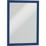 DURABLE DURAFRAME SIGN HOLDER ADHESIVE BACK A4 BLUE PACK 2
