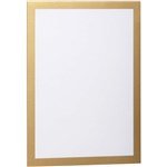 DURABLE DURAFRAME SIGN HOLDER ADHESIVE BACK A4 GOLD PACK 2