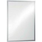 DURABLE DURAFRAME SIGN HOLDER ADHESIVE BACK A3 SILVER PACK 2