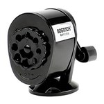BOSTITCH ANTIMICROBIAL MANUAL PENCIL SHARPENER MULTIHOLE BLACK