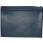 DEBDEN DOCUMENT SATCHEL ZIPPERED PU A4 BLACK